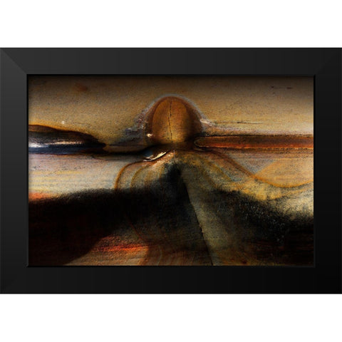 .....095Ac..... Black Modern Wood Framed Art Print by Januar, Johanes
