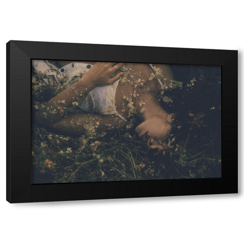Untitled Black Modern Wood Framed Art Print by Danilov, Roman