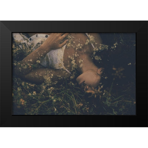 Untitled Black Modern Wood Framed Art Print by Danilov, Roman