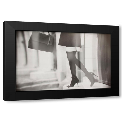 Untitled Black Modern Wood Framed Art Print by Lacz, Krisztina