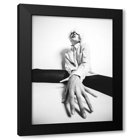 Untitled Black Modern Wood Framed Art Print by Vasilenko, Artem