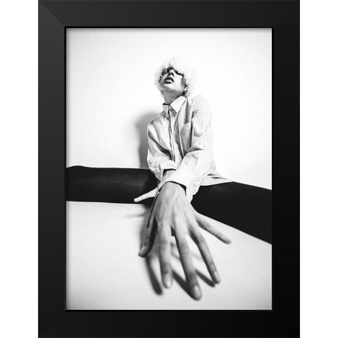 Untitled Black Modern Wood Framed Art Print by Vasilenko, Artem