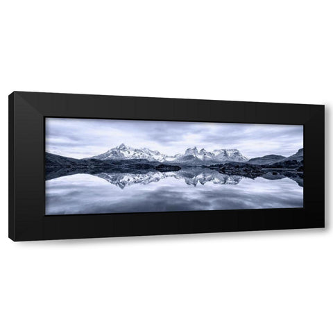 A Quiet Day Black Modern Wood Framed Art Print with Double Matting by Guevara Vivanco, Carlos