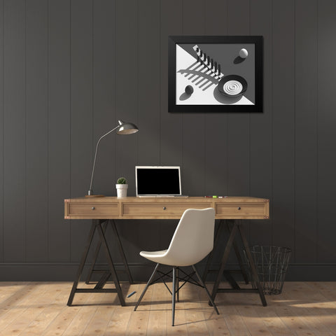 Combination Black Modern Wood Framed Art Print by Bunjamin, Antonyus