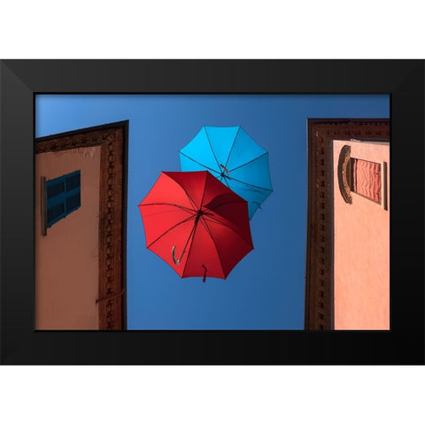 2 X 2 Black Modern Wood Framed Art Print by Kravanja, Jure