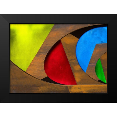 A.F.A.S. Black Modern Wood Framed Art Print by Verschelden, Harry