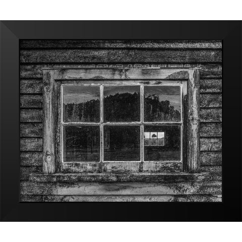 Viewpoint Black Modern Wood Framed Art Print by Agazzi, Andreas