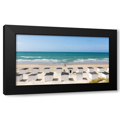 West Coast Mood. On A Summer Day Iii Black Modern Wood Framed Art Print with Double Matting by Londal, Leif