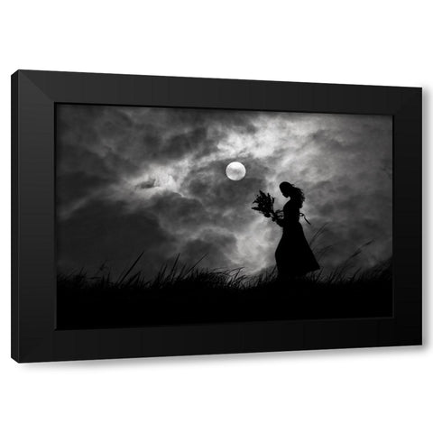 Liebestraum Black Modern Wood Framed Art Print by Lee, Hengki