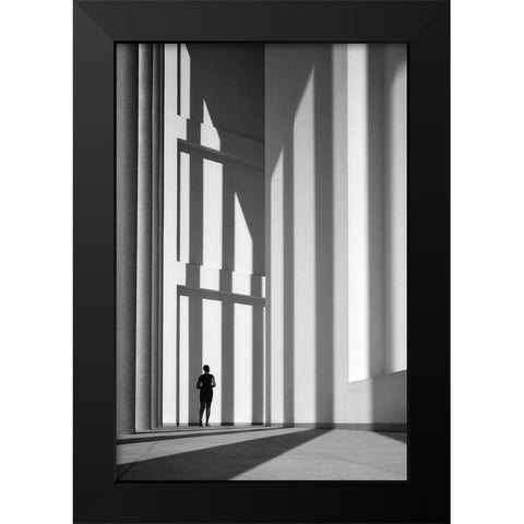 Untitled Black Modern Wood Framed Art Print by Joseph, Florentinus