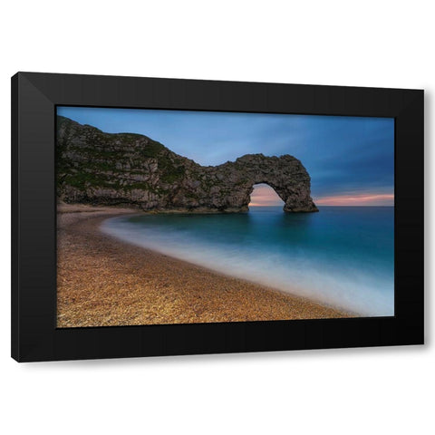 Dorset Black Modern Wood Framed Art Print by Guerola, Joaquin