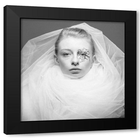 Untitled Black Modern Wood Framed Art Print by Vasilenko, Artem