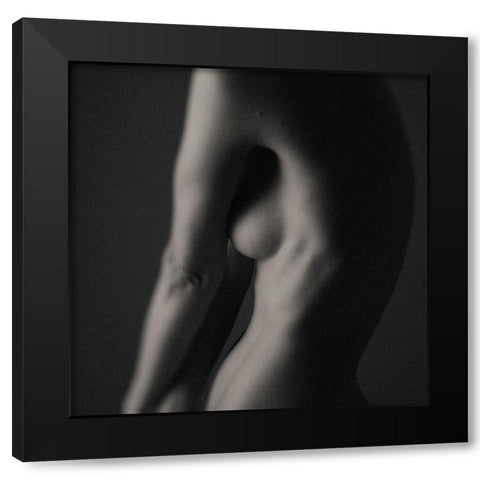 Shaded Black Modern Wood Framed Art Print by Brackstone, Mel