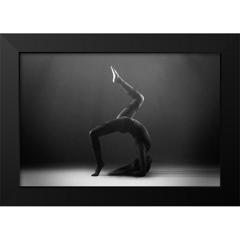 Iranian Black Modern Wood Framed Art Print by Hamidnezhad, Amin