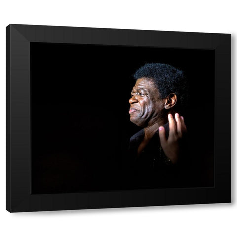 In Memory Of Charles Bradley Black Modern Wood Framed Art Print by Domont, Jois