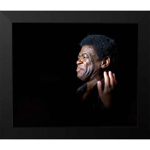In Memory Of Charles Bradley Black Modern Wood Framed Art Print by Domont, Jois