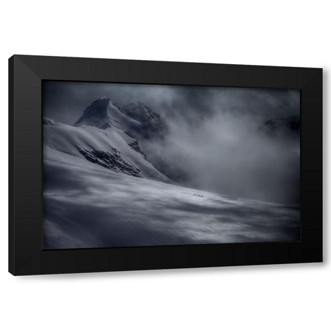 Heading To The Top Black Modern Wood Framed Art Print by Svoboda Mqep, Peter