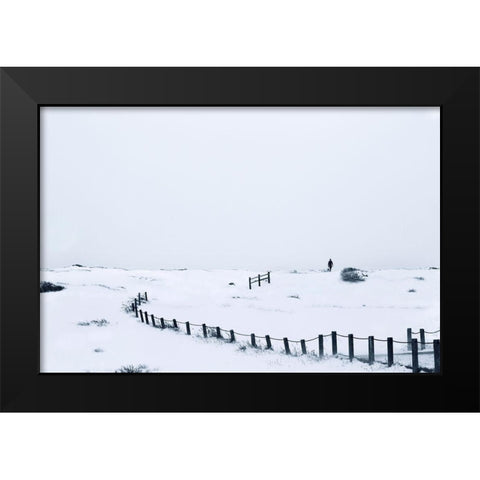 Photographer In Colorado Black Modern Wood Framed Art Print by Yang, Shawn