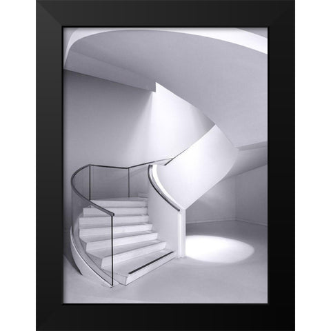 The Spot Black Modern Wood Framed Art Print by Luycx, Theo