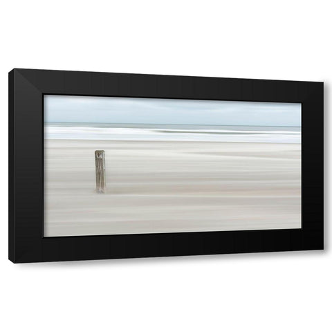 Steadvast Black Modern Wood Framed Art Print with Double Matting by Van Son, Greetje