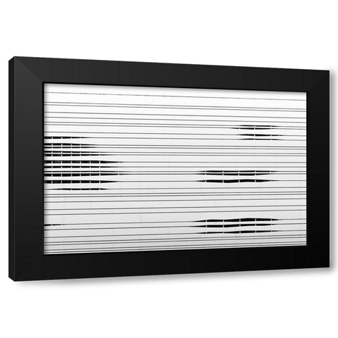 Hidden Galleries Black Modern Wood Framed Art Print by Van Son, Greetje