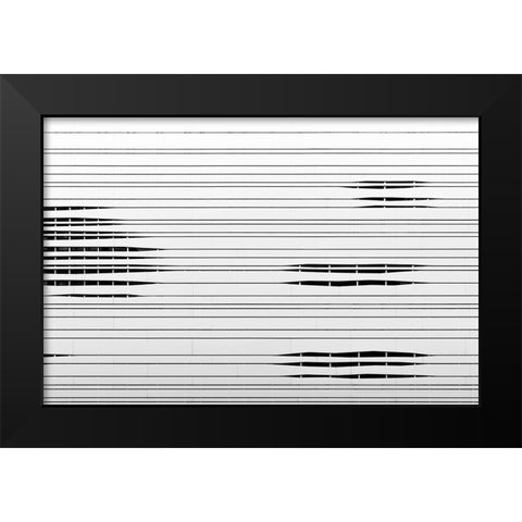 Hidden Galleries Black Modern Wood Framed Art Print by Van Son, Greetje