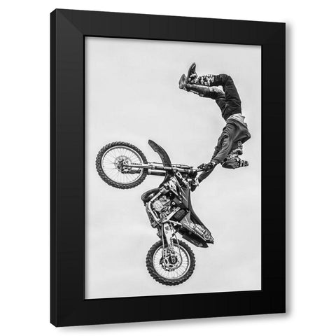Battle Of Transcendence 10 Black Modern Wood Framed Art Print with Double Matting by Chengzhou, Zhou