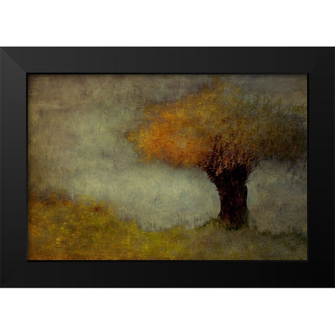 Willow Black Modern Wood Framed Art Print by Talen, Nel