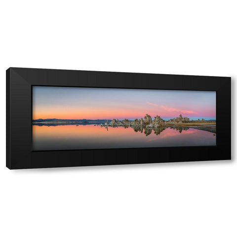 Mono Lake Sunset Black Modern Wood Framed Art Print with Double Matting by C. Sink, Jeffrey