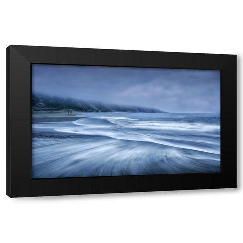 Mists In The Sea Black Modern Wood Framed Art Print with Double Matting by Osuna, Fran