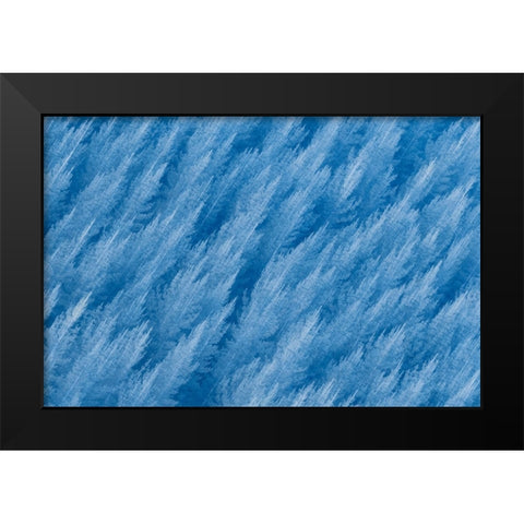 WinterS Color Black Modern Wood Framed Art Print by Zhu, Jingshu