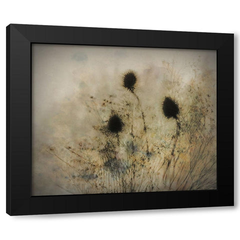 Seed Boxes Black Modern Wood Framed Art Print by Talen, Nel