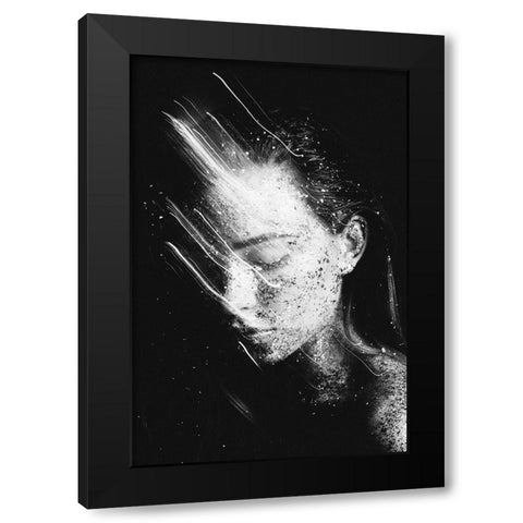 Untitled Black Modern Wood Framed Art Print by Vasilenko, Artem