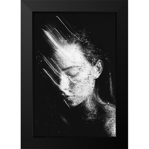 Untitled Black Modern Wood Framed Art Print by Vasilenko, Artem