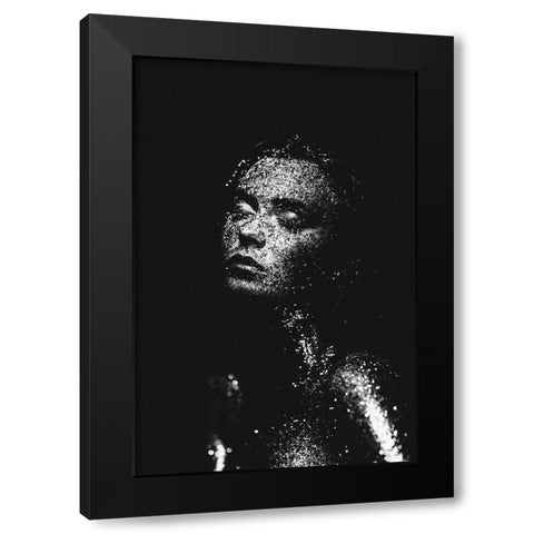 Untitled Black Modern Wood Framed Art Print with Double Matting by Vasilenko, Artem