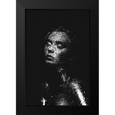 Untitled Black Modern Wood Framed Art Print by Vasilenko, Artem