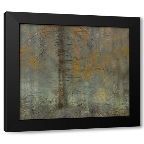 Pine Tree Black Modern Wood Framed Art Print by Talen, Nel