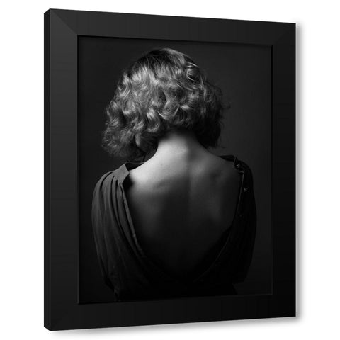 Mood Of The Soul Black Modern Wood Framed Art Print with Double Matting by Belokonov, Boris