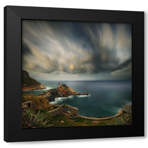 Fortress... Black Modern Wood Framed Art Print by Browko, Krzysztof