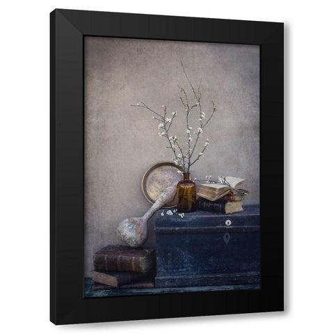 Almost Spring... Black Modern Wood Framed Art Print by Lazarov, Dimitar