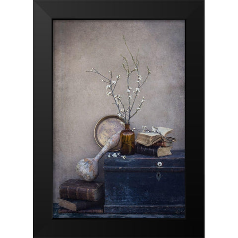 Almost Spring... Black Modern Wood Framed Art Print by Lazarov, Dimitar
