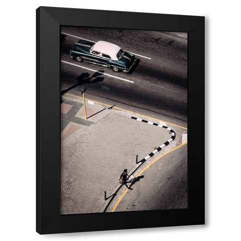 Prado Black Modern Wood Framed Art Print by Bauer, Andreas