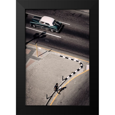 Prado Black Modern Wood Framed Art Print by Bauer, Andreas