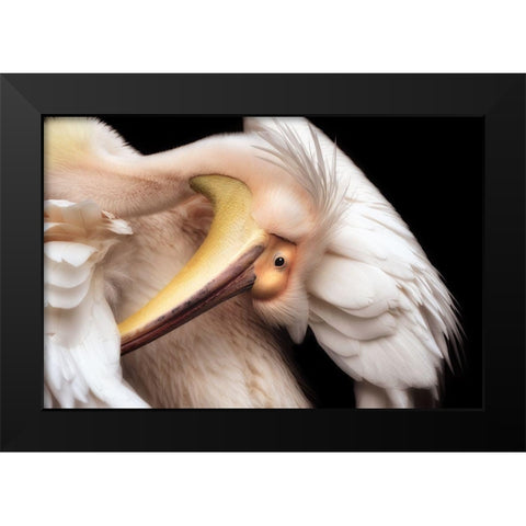 Gorgeous Black Modern Wood Framed Art Print by Itoyama, Eiji