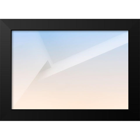 Soft Corner Tones Black Modern Wood Framed Art Print by Van Son, Greetje