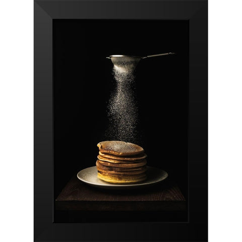Untitled Black Modern Wood Framed Art Print by Suzuki, Suzuhiko