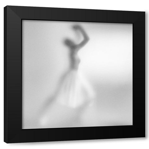 Morning Greeting Black Modern Wood Framed Art Print with Double Matting by Schleicher-Schwarz, Roswitha