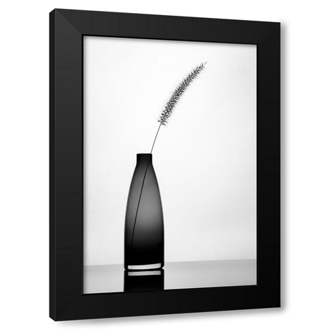 Minimalist Black Modern Wood Framed Art Print with Double Matting by Amer, Eyal