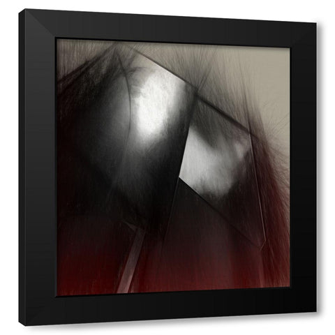 Acciaio Colorato Black Modern Wood Framed Art Print with Double Matting by Claes, Gilbert
