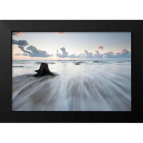 Untitled Black Modern Wood Framed Art Print by Lucidi, Riccardo